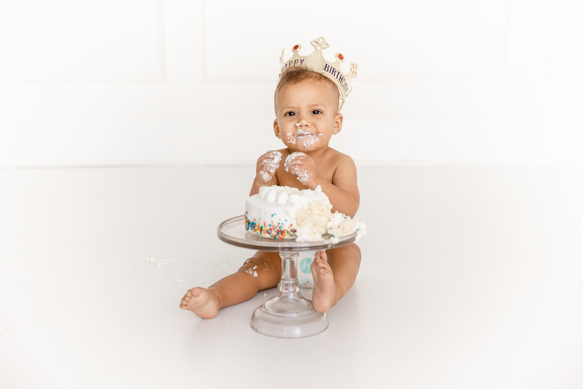 Jrue B. Cake Smash-39