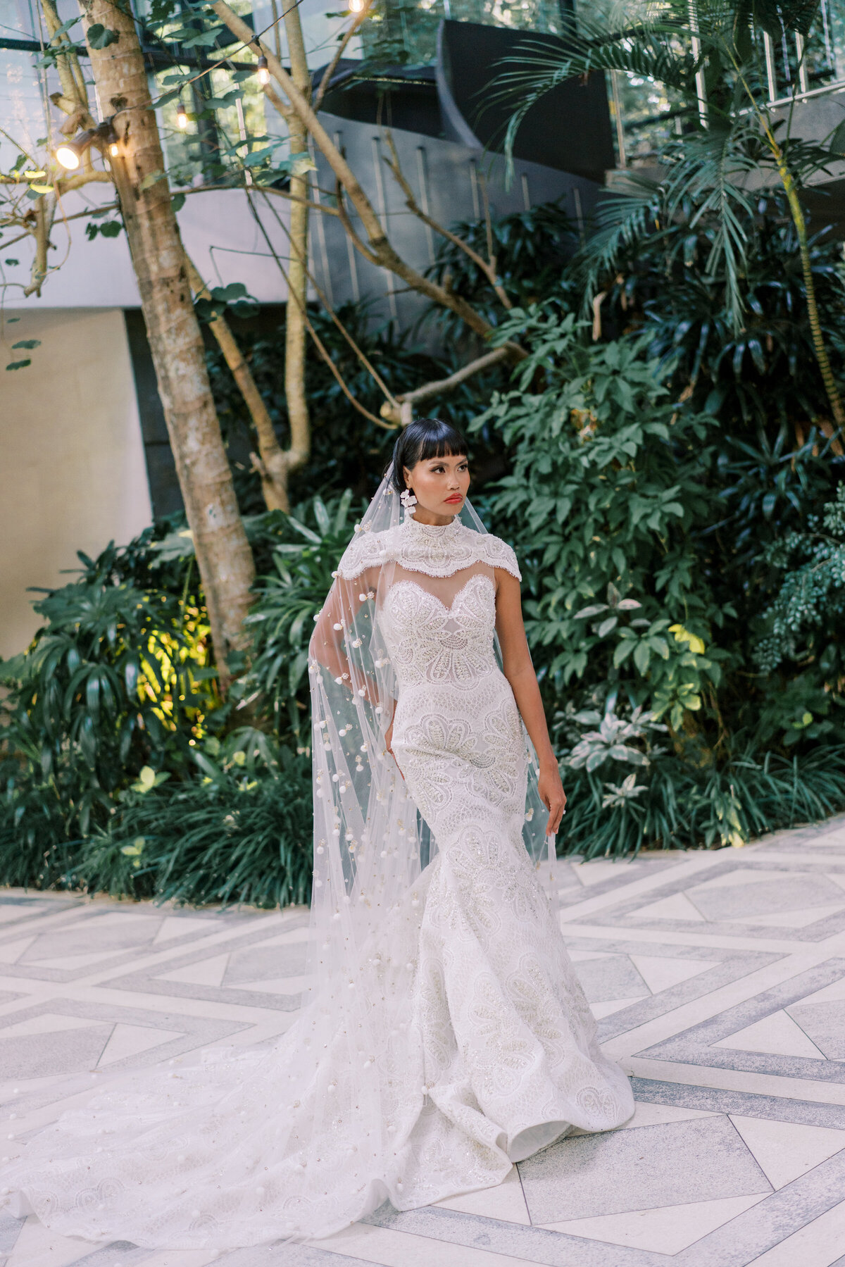 Bali Glass House Tirtha - Vicki Grafton Photography - Tropical Bali Micro Wedding Elopement Insporation-620