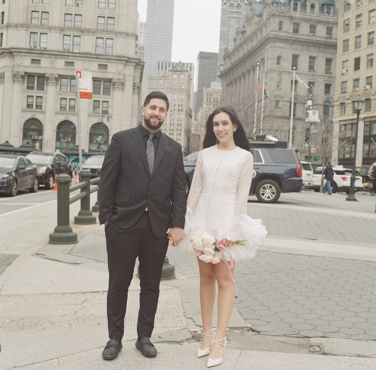 nyc analog portrait photographer, nyc elopement photography, film photographer in nyc, new york city analog photography