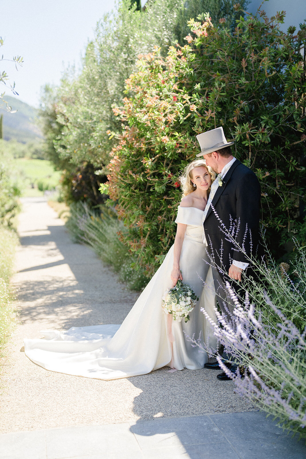 Brudepar i Provence