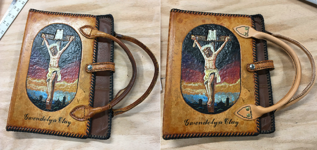 Bible Case Handle Replacement