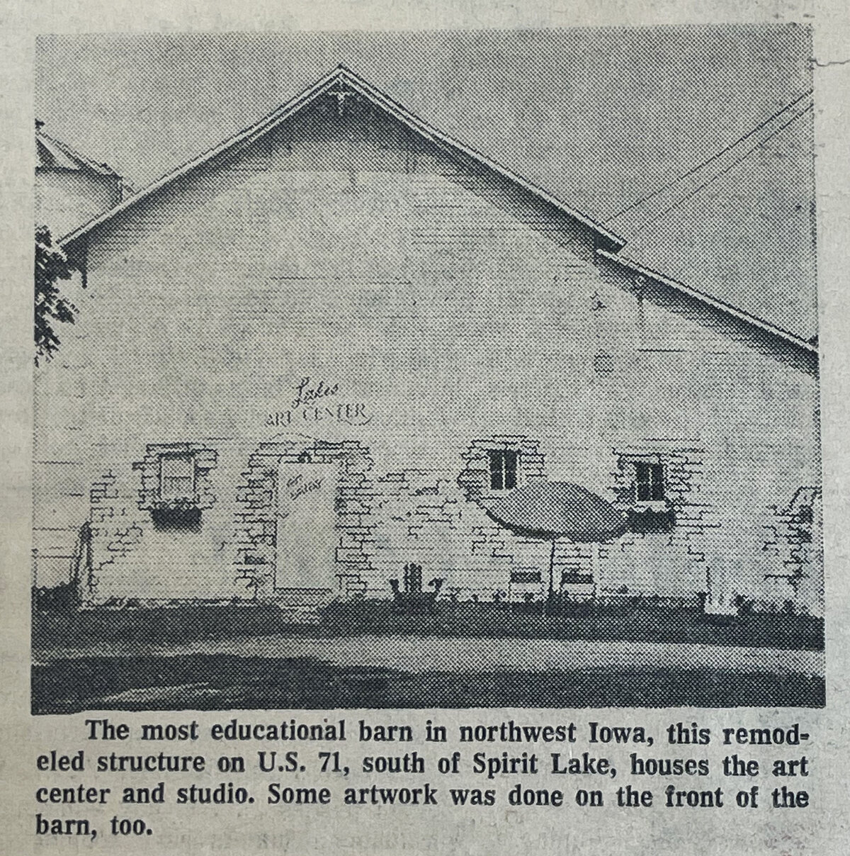 2. barn newspaper