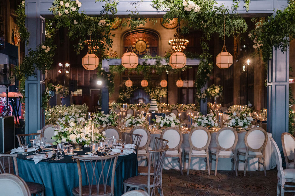 University Club Wedding with Blue Details_42
