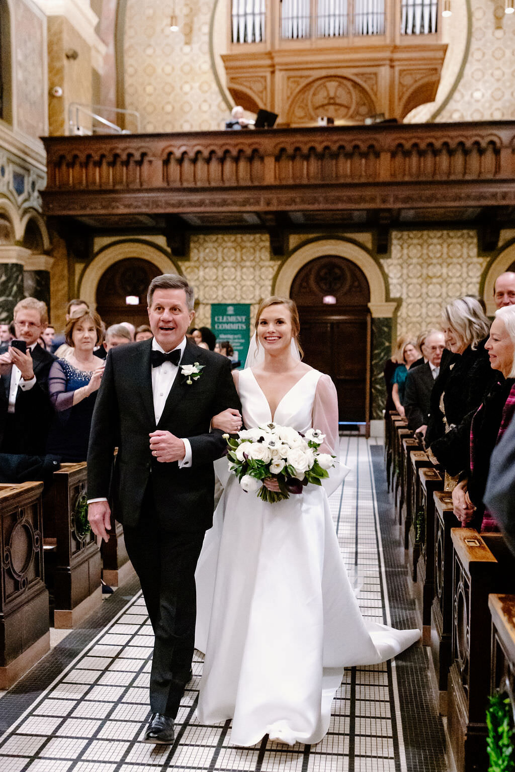 A wedding at Saint Clement Church and The University Club of Chicago - 85
