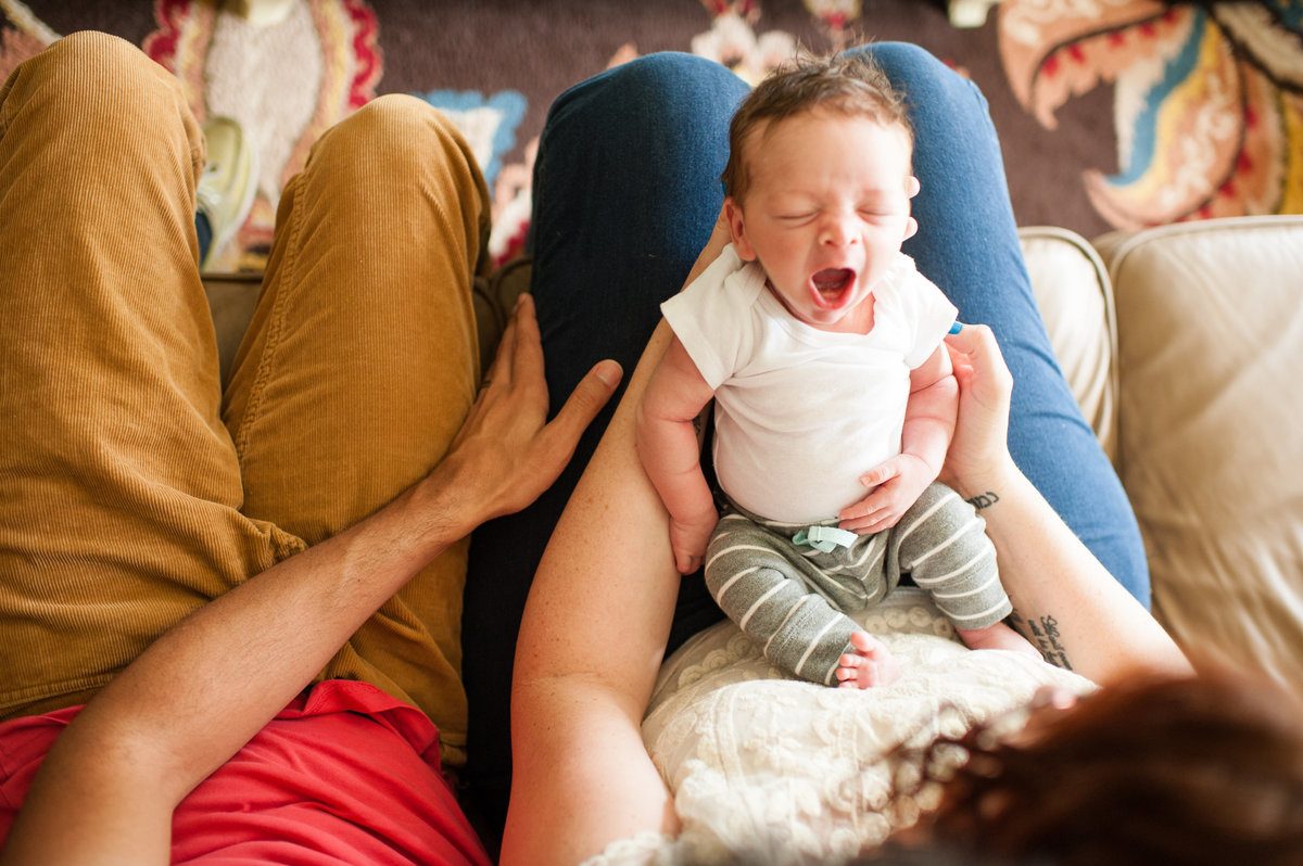 Daytona Beach lifestyle newborn photography