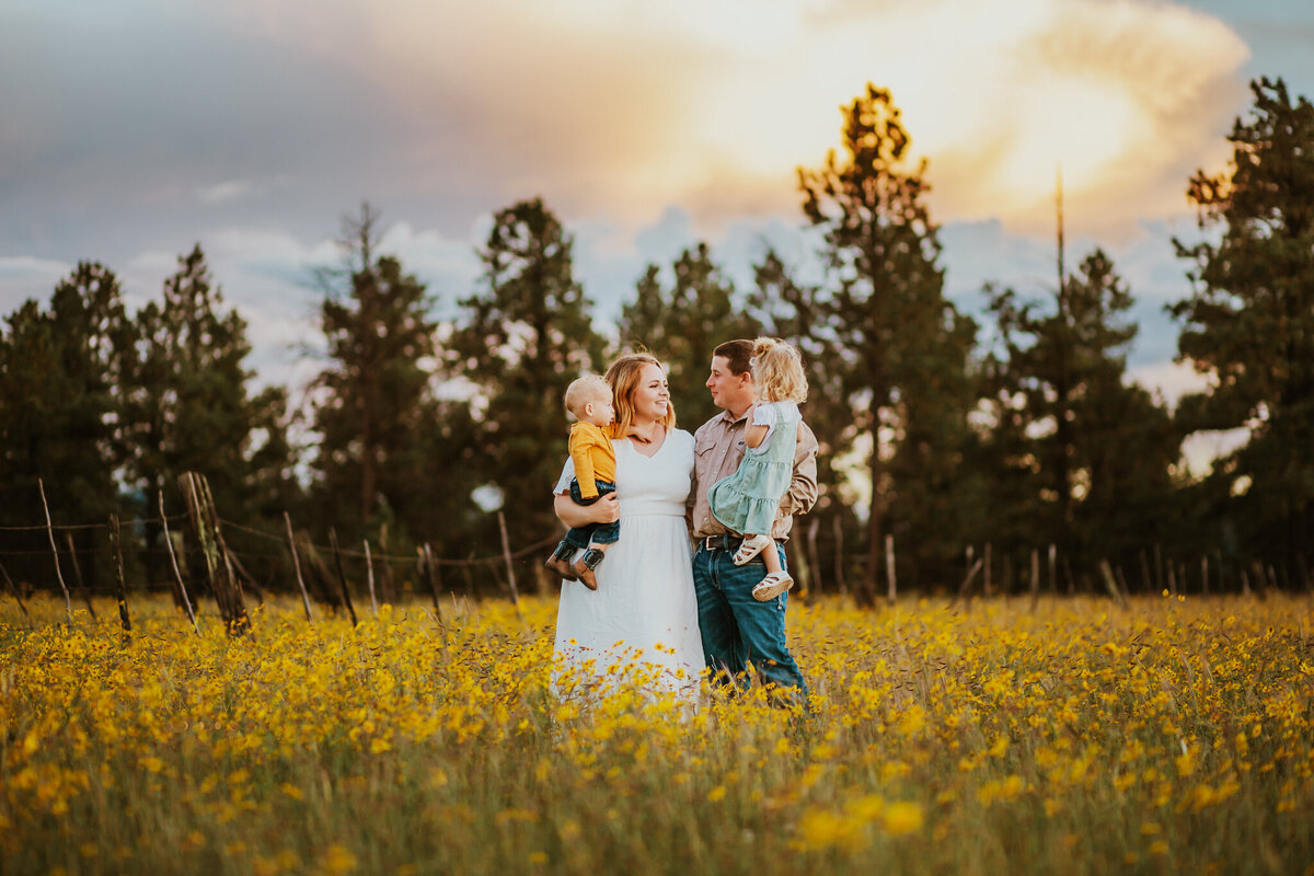 Wildflower Family Photos | Springerville , AZ