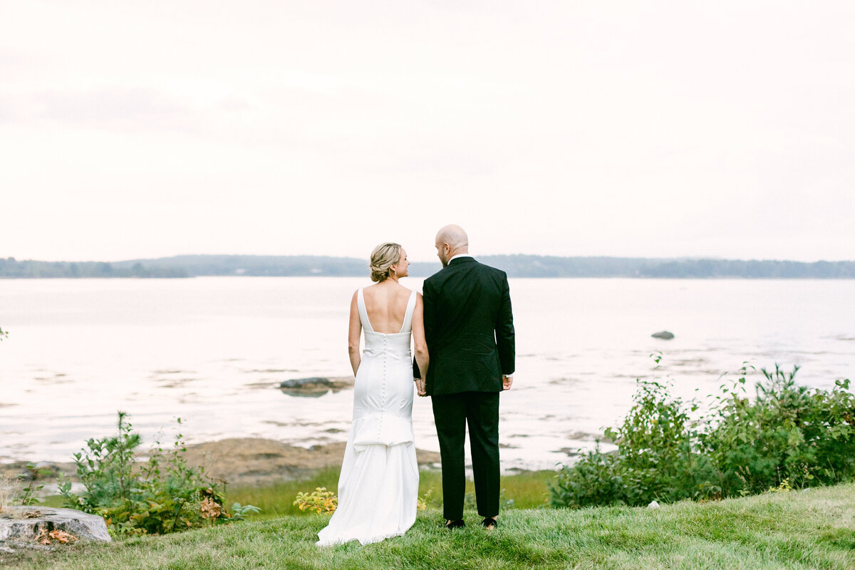 A Coastal Private Estate Wedding on Cousins Island, Maine _-91