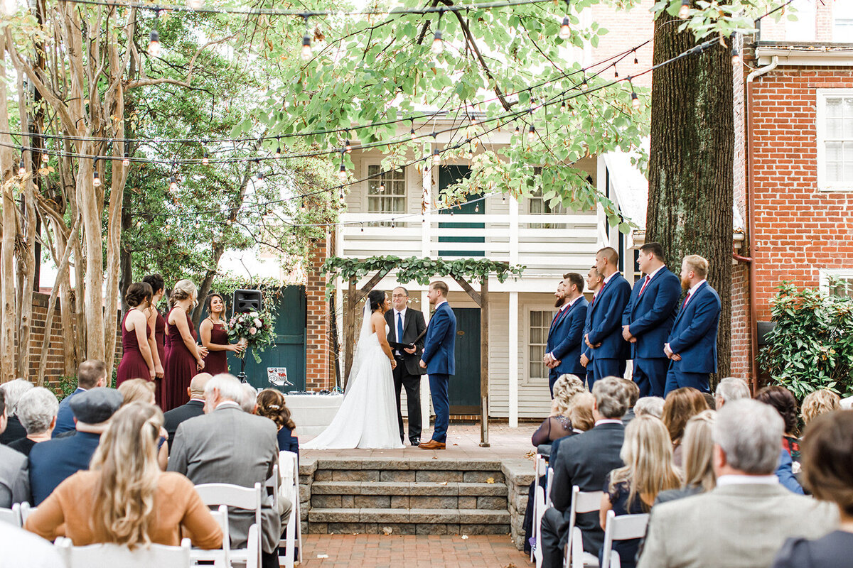 Virginia Wedding Photography at Linden Row Inn 2