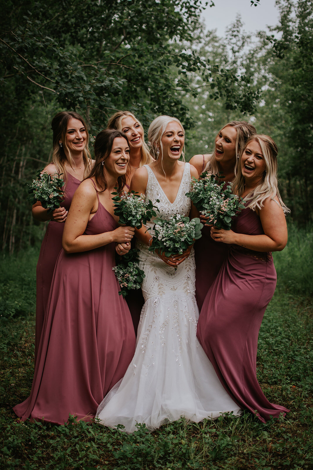 bridal party photography