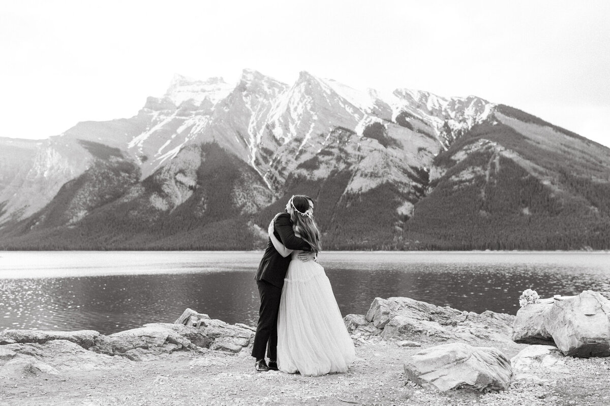 lake-minnewanka-banff-alberta-elopement| Ashley Seinen Photo-94