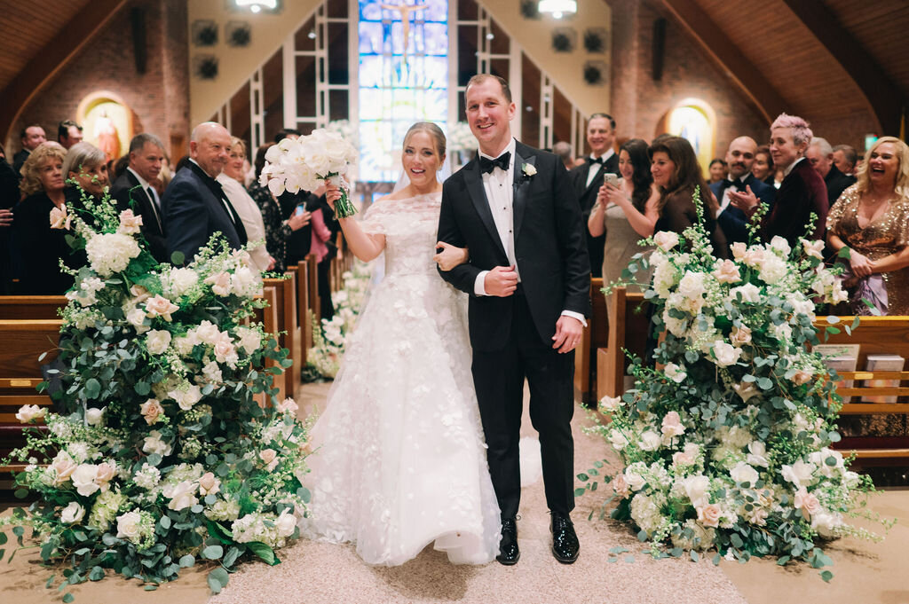 Bride and Groom Ceremony Recessional
