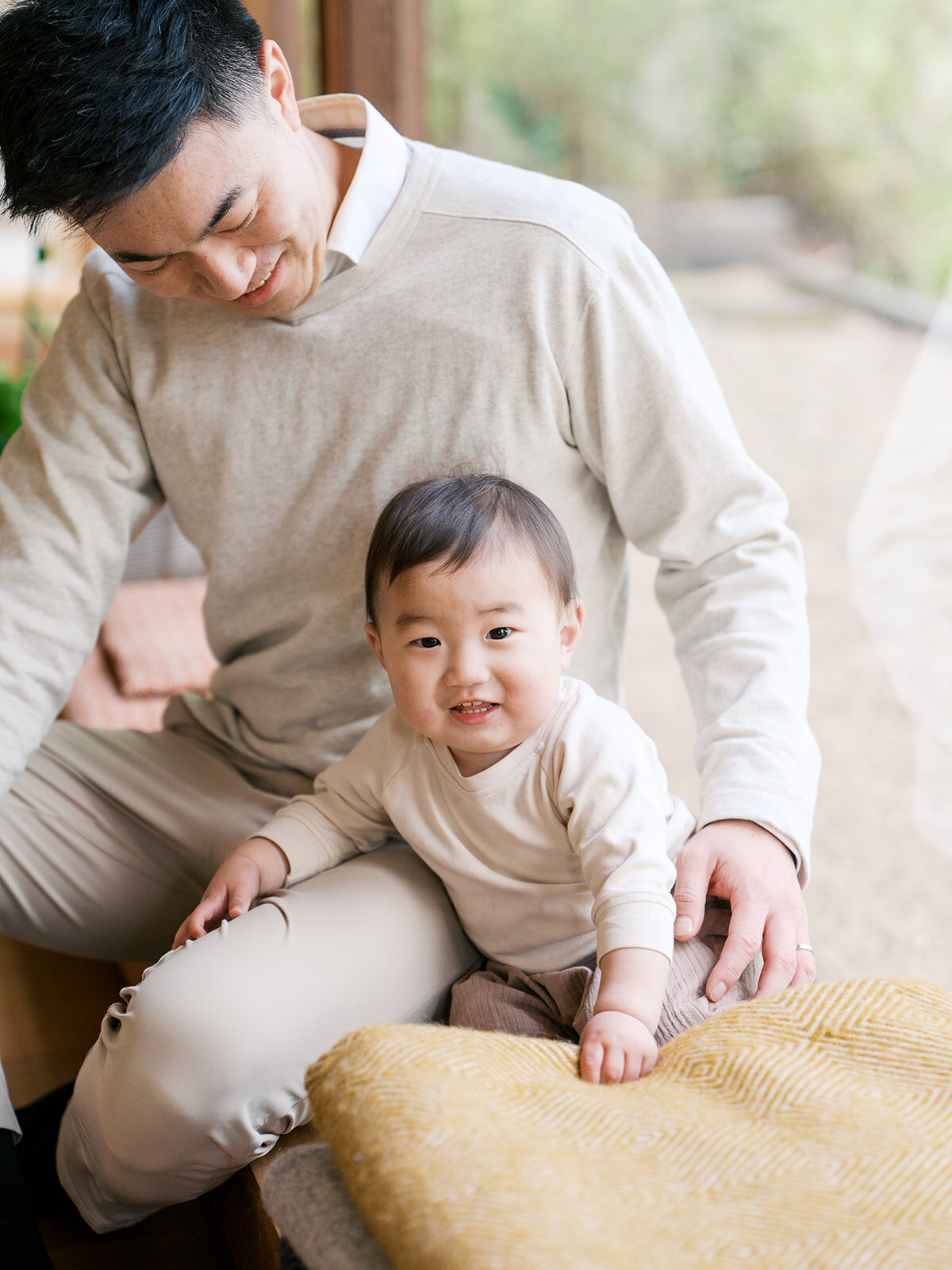 Father son photos Berkeley studio family photography Bay Area photographer