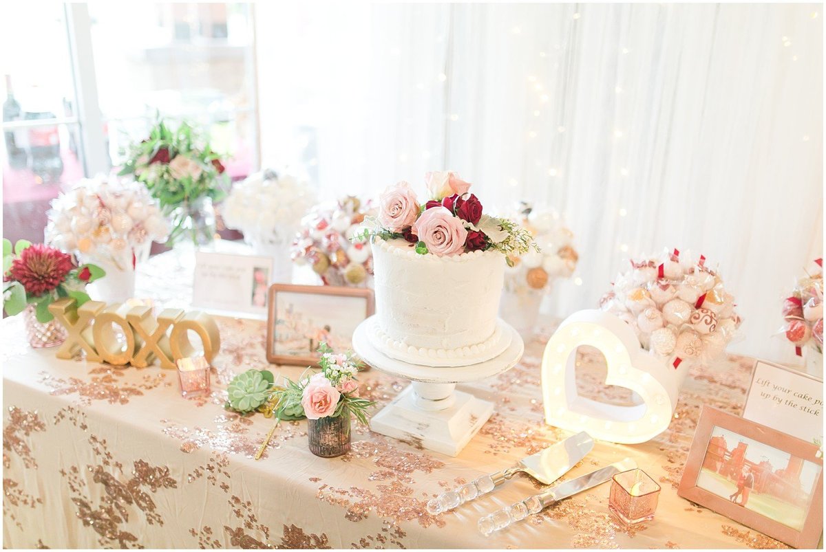 cake and dessert table