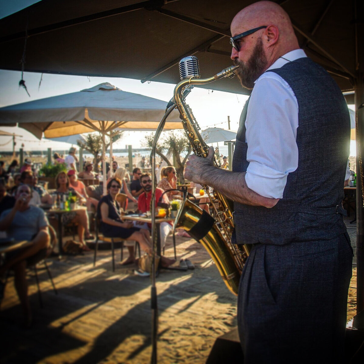 Beach Party Saxophone
