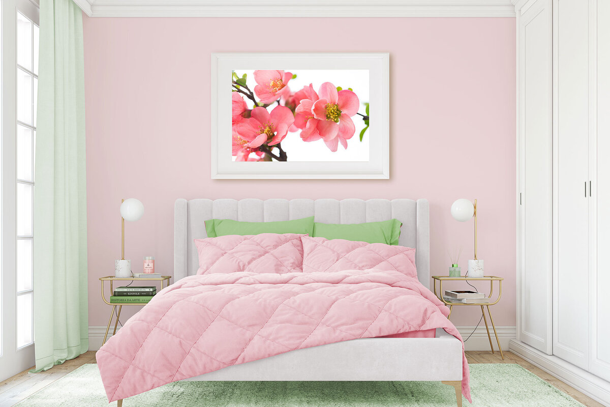 Sherwin-Williams-Demure-pink-green-tween-teen-bedroom