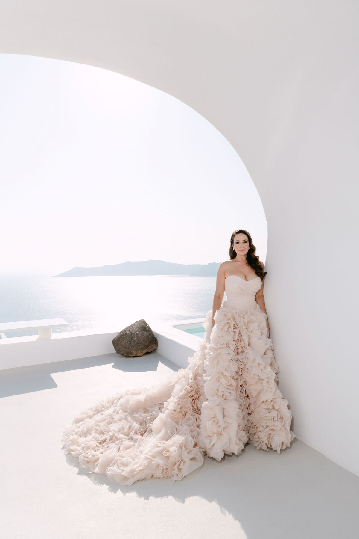 Santorini Elegant Destination Wedding-10