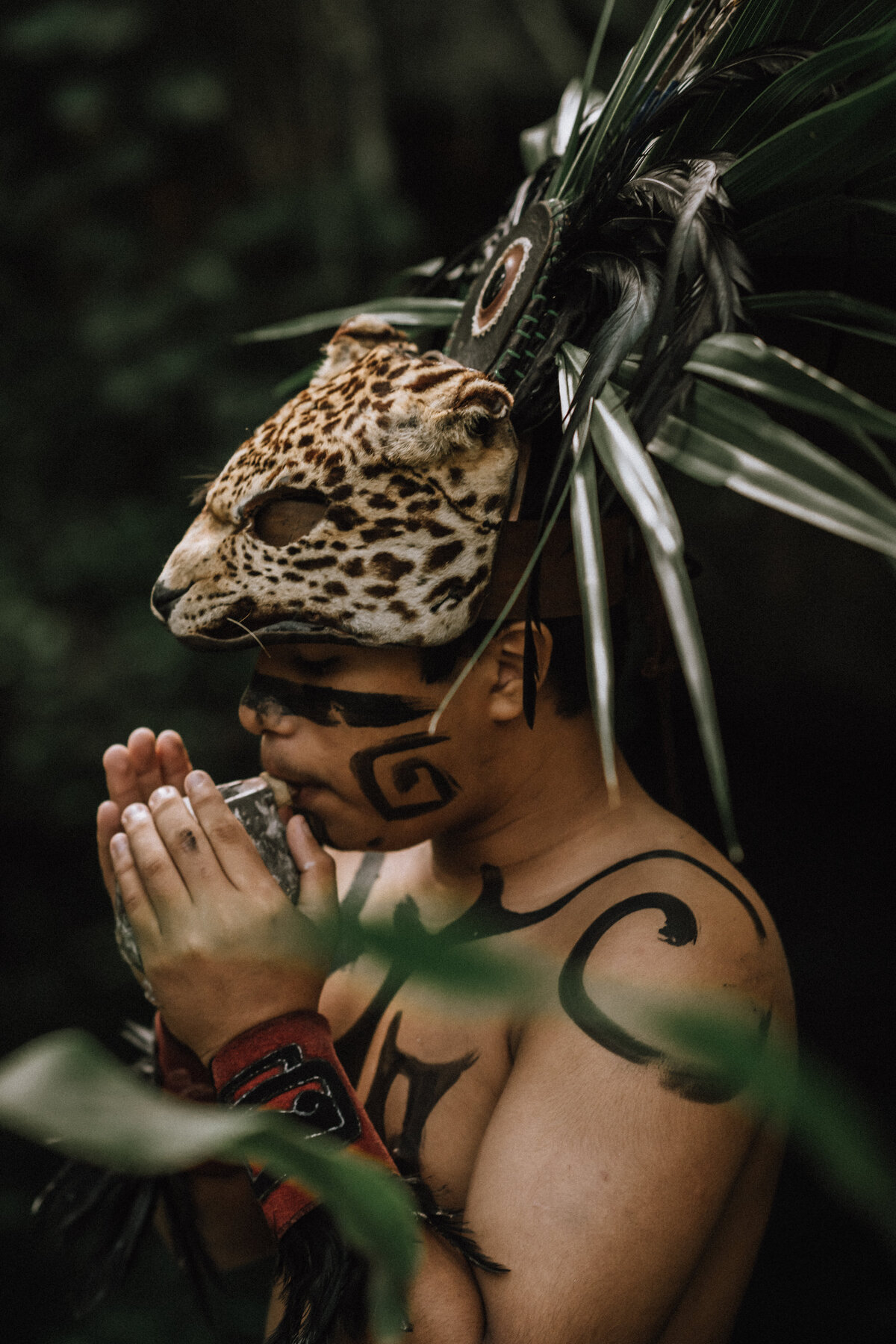 Mayan Wedding Ceremony at a Cenote in Tulum