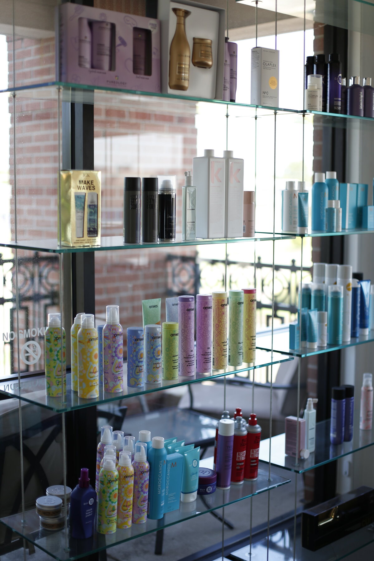 Salon Product Shelf