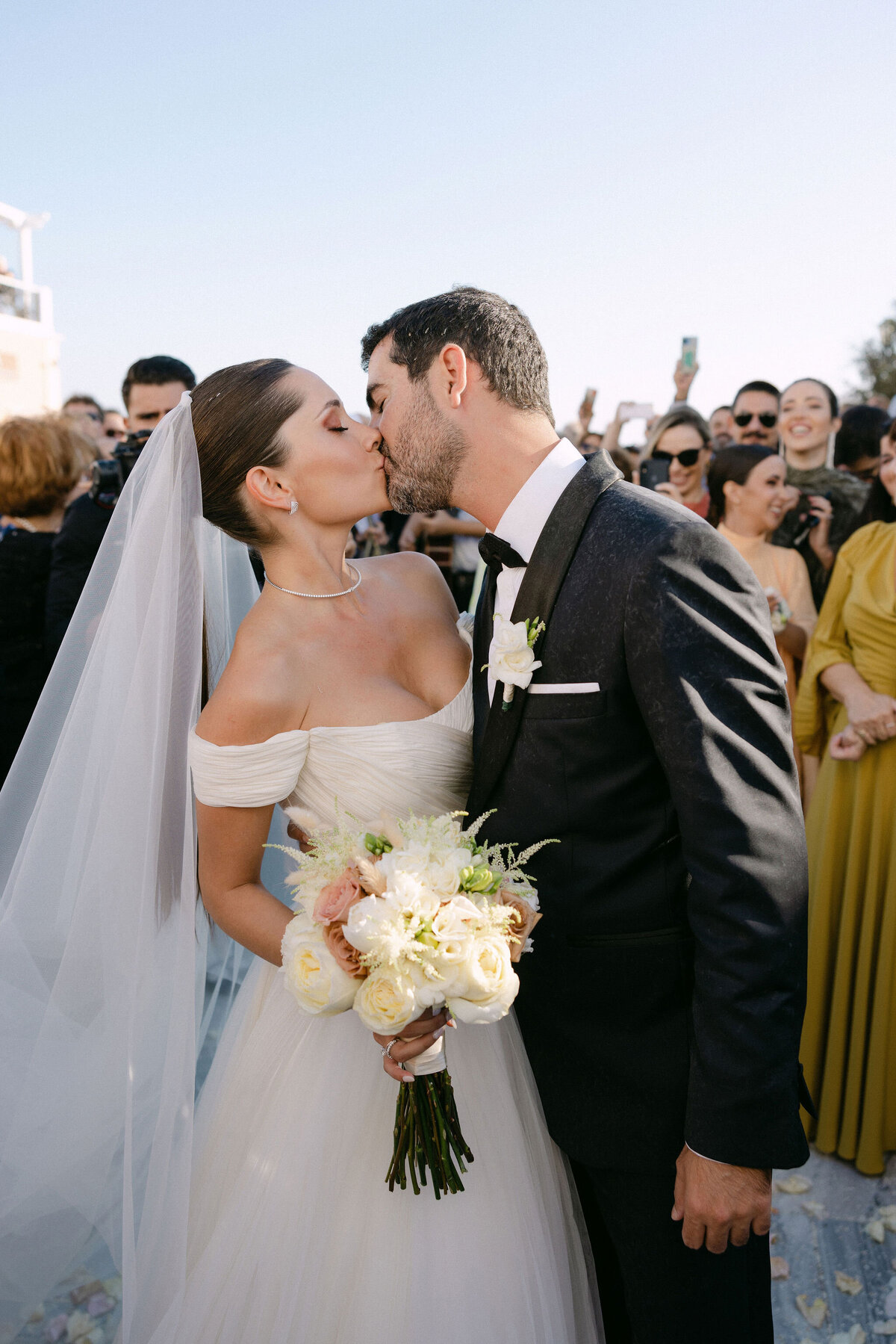 J&E | Glamorous Greece Wedding