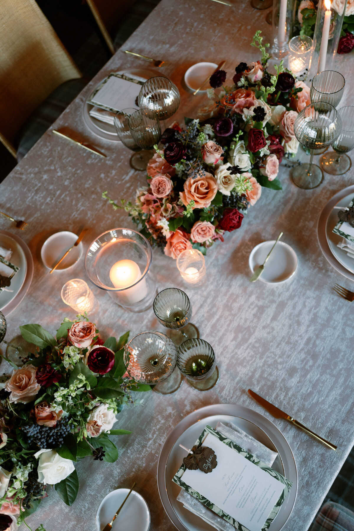 High Hampton Wedding luxury tented winter wedding photographer 0062