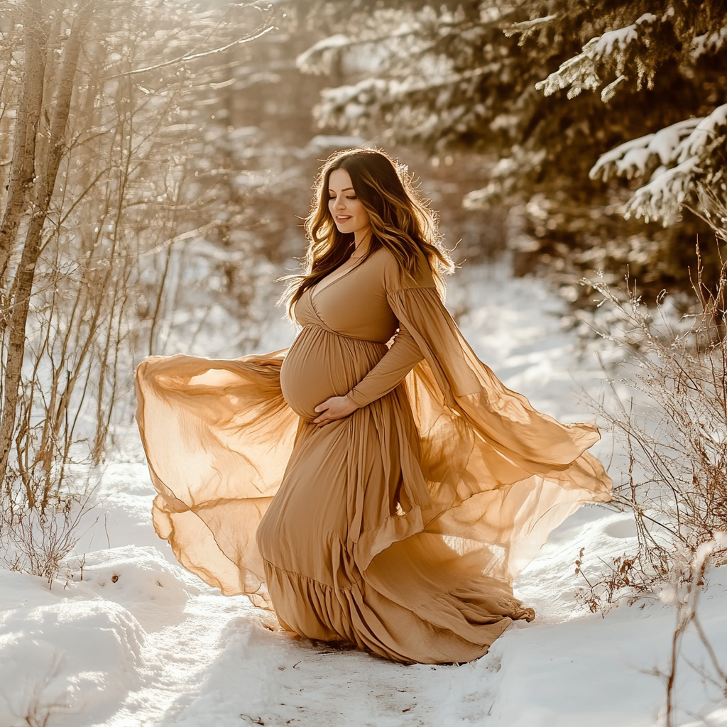 kdurski_86694_a_pregnant_woman_outside_in_the_snow_wearing_a_ta_1c6209ea-eabe-4e97-9c91-9aa27ca9fcae