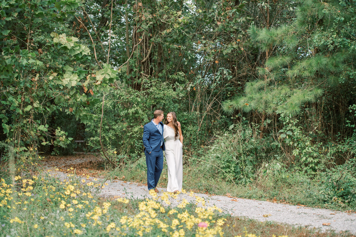 Baton Rouge LSU Botanic Garden Engagement-10