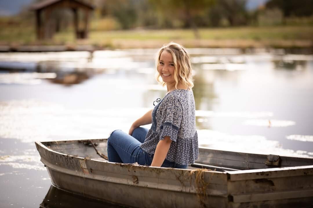 montose colorado senior photography