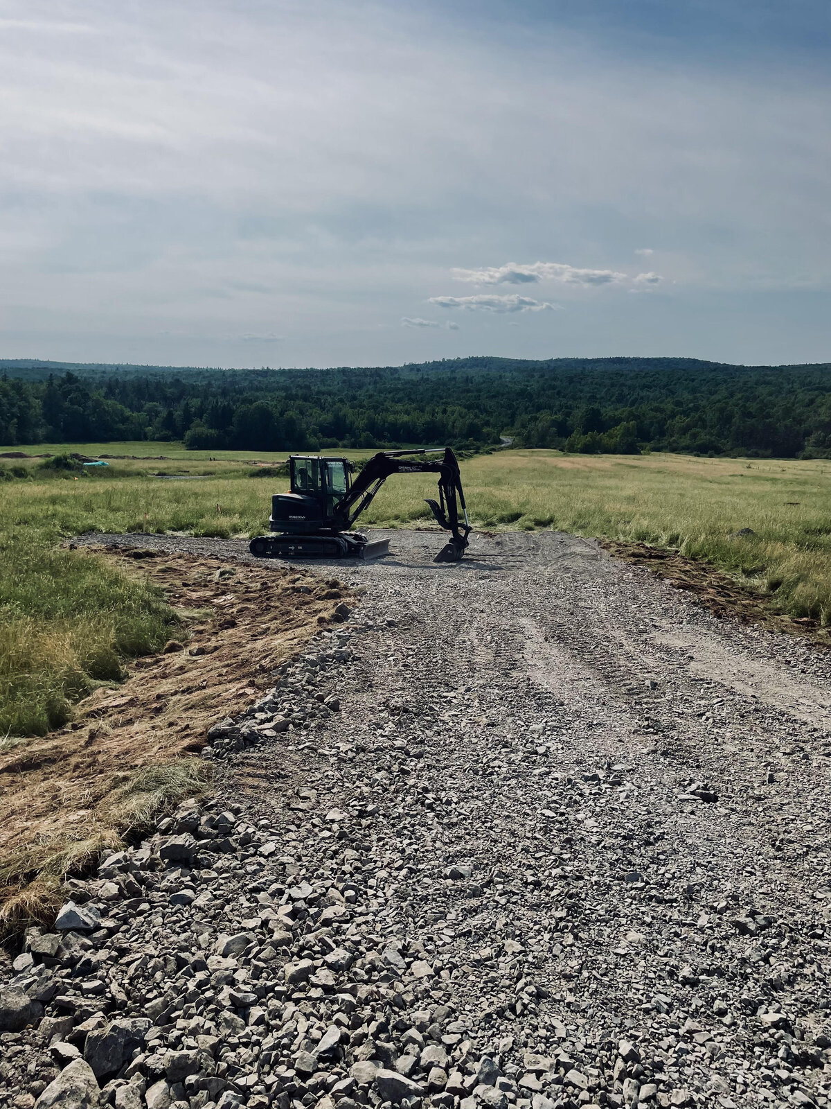 Ground Down Land Management - Excavation Services - Nova Scotia - Property Access - Trail Systems - Driveways - Patios - Landscaping - Mulching