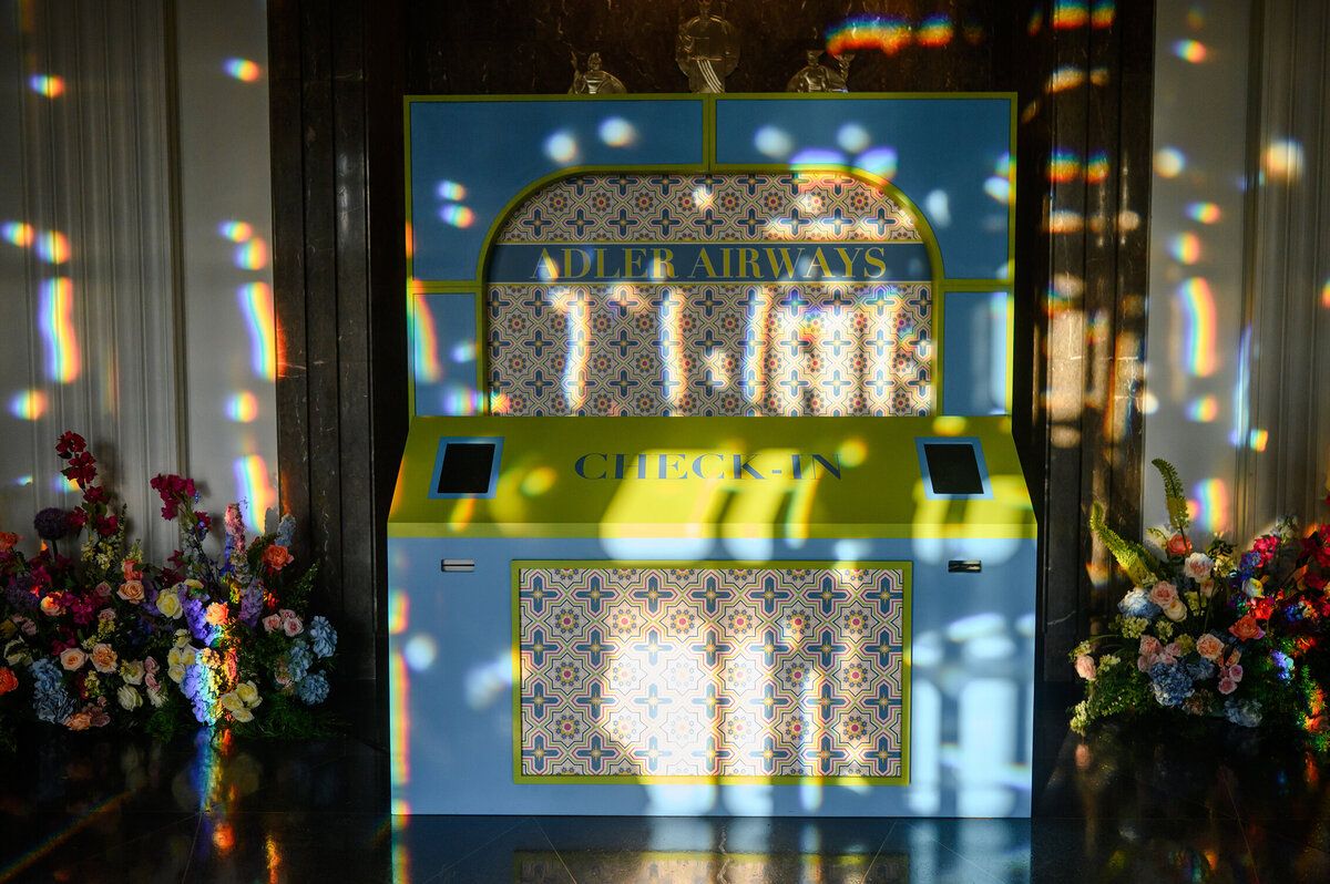 colorful space themed wedding_1