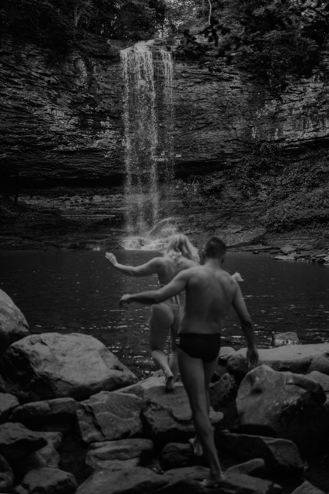 Georgia Elopement Photographer - Cloudland Canyon Lifestyle Session - Karen Norian Photography-Brittany and Eugene-7814