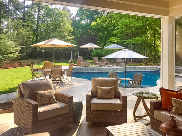 Patio and outdoor space in mooresville north carolina