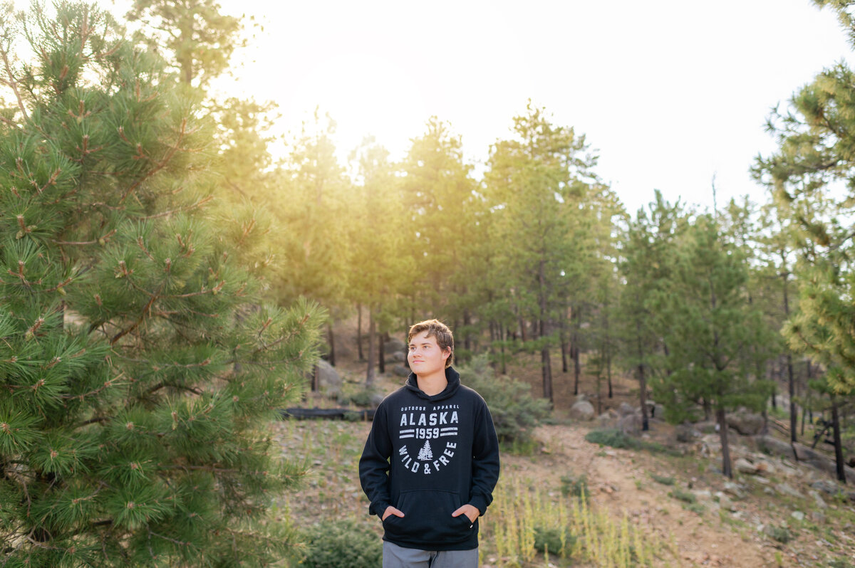 High School Senior Photography Session in the Hualapai Mountains - Ashley Durham Photography - Brayden Bowers-74