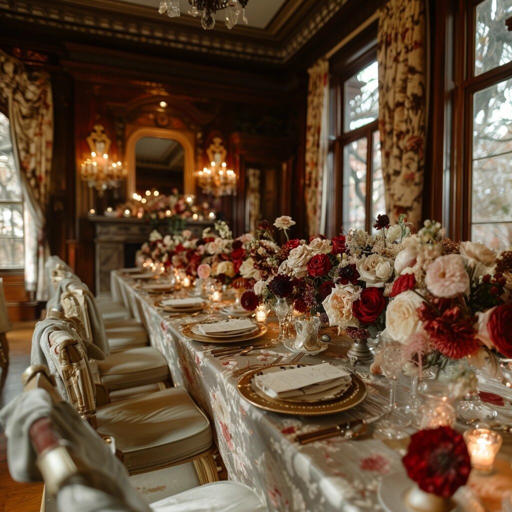 Luxuriously Vintage Dinner