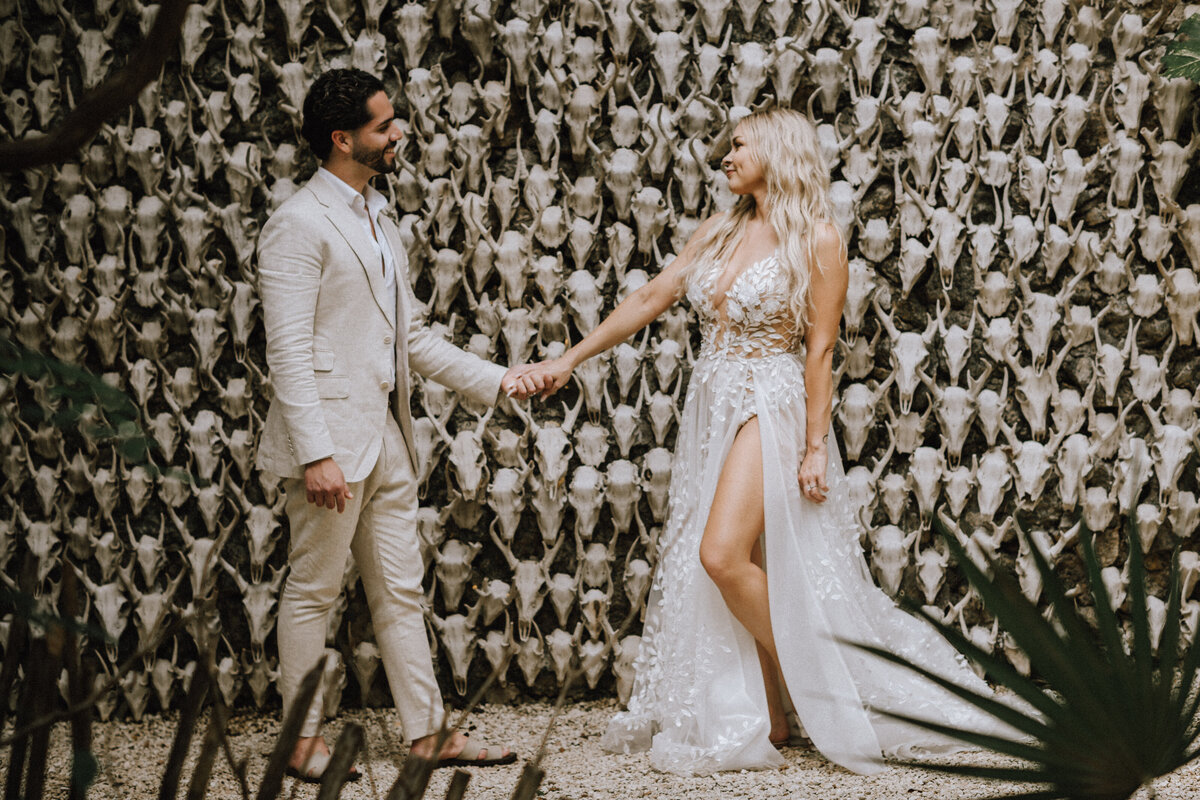 Mayan Wedding Ceremony at a Cenote in Tulum