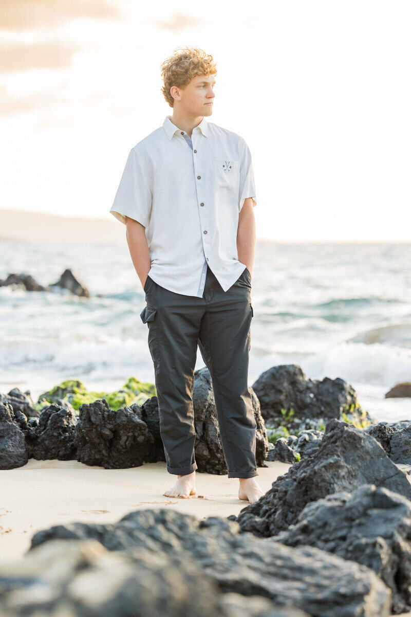 Maui Senior Portraits for boys