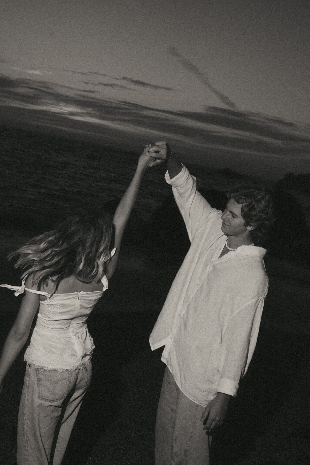 Whimsical Engagement Couples Photoshoot - Sonoma Coast, California