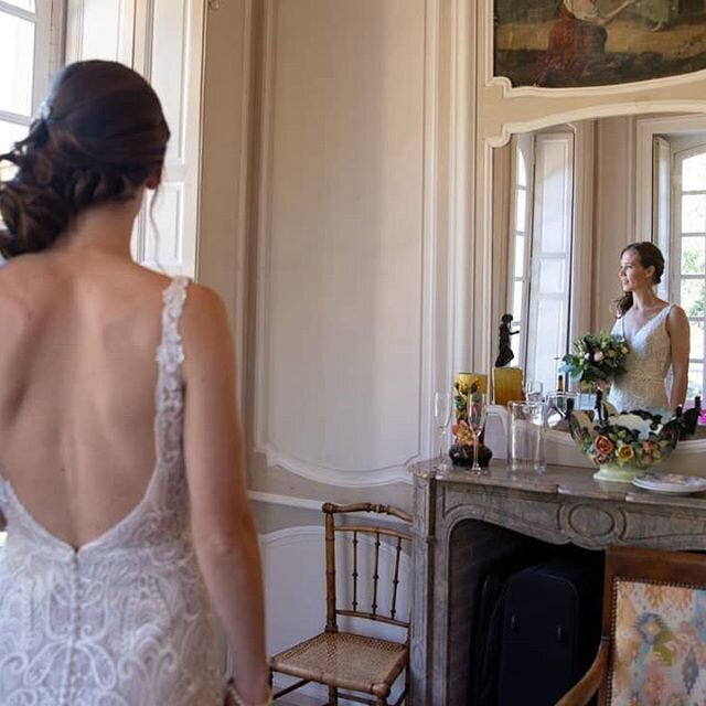 Wedding Hair Makeup Château in Normandy France