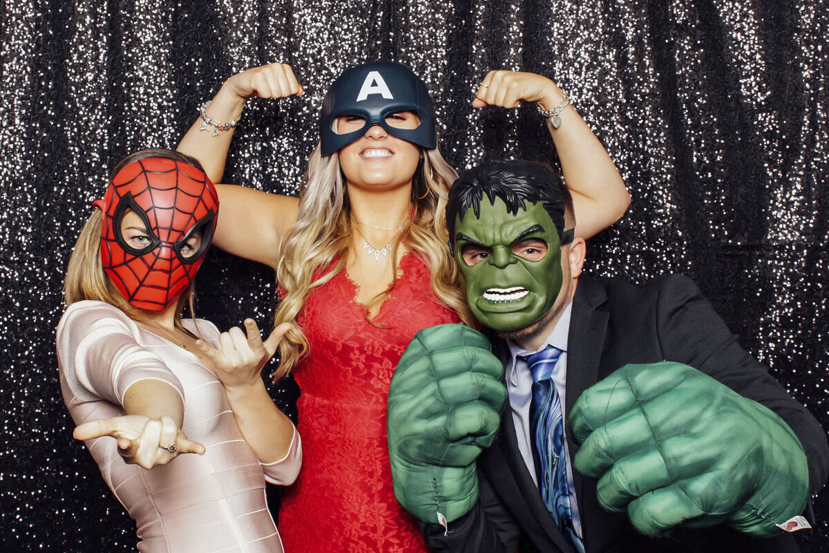 Premier photo booth rental at The Venetian in Garfield, Bergen County, New Jersey