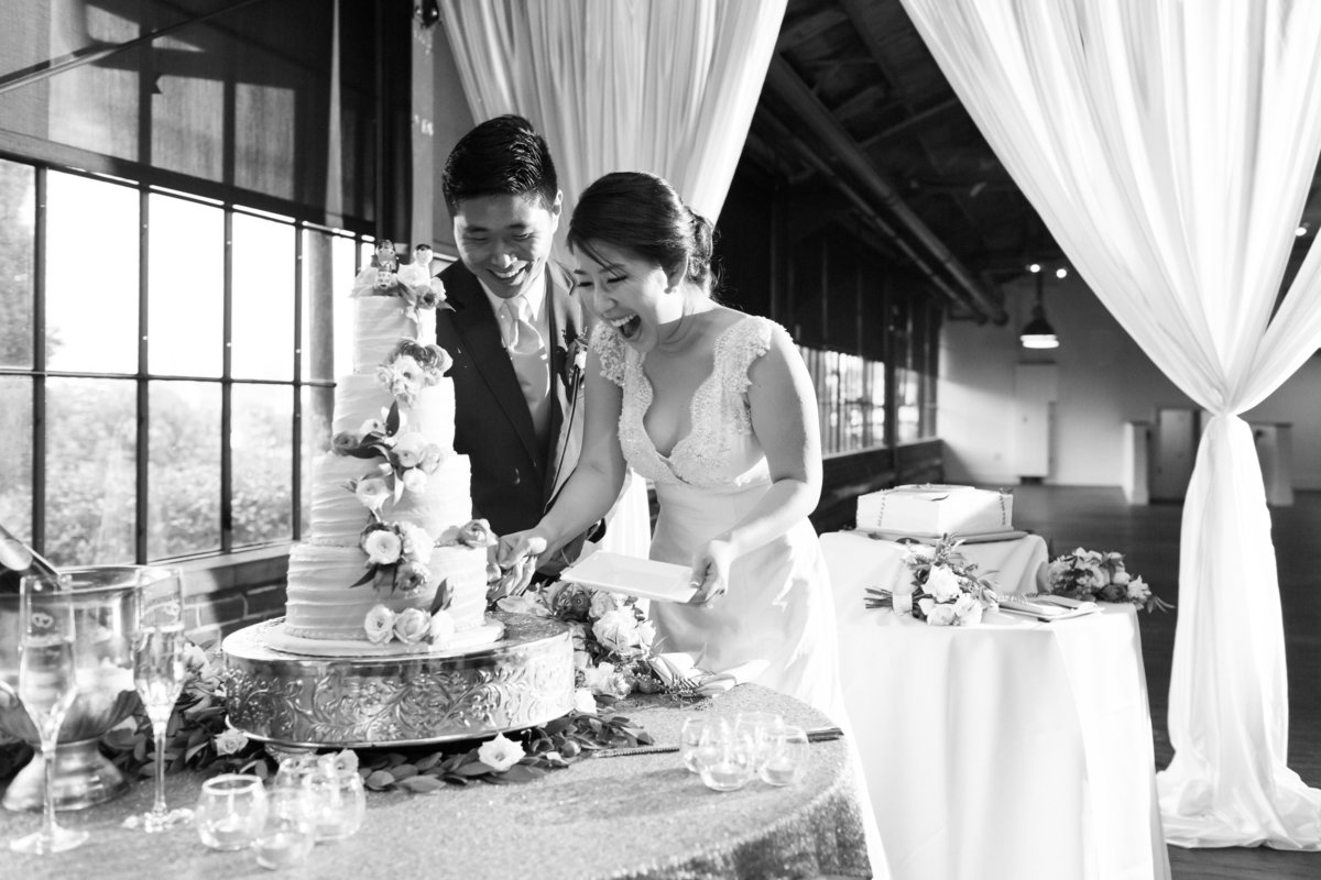 A traditional, industrial wedding at Summerour Studio in Atlanta, Georgia.