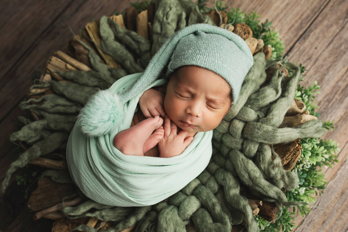 Jarrell newborn photographer