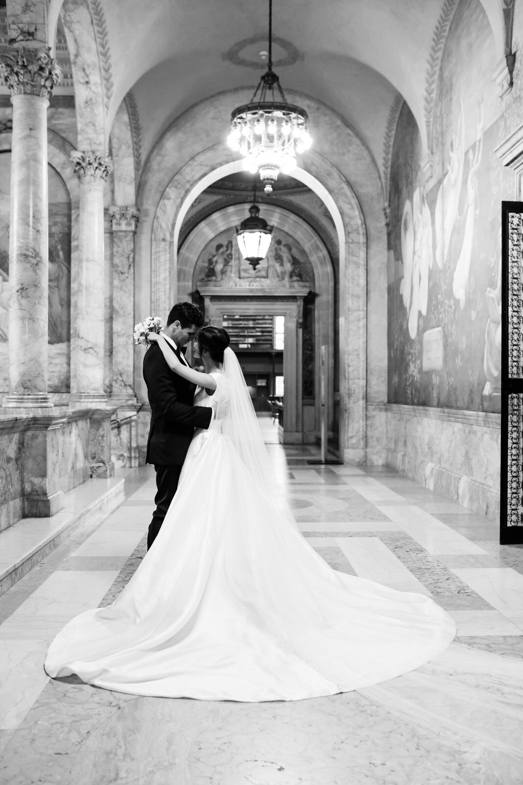 Boston Public Library Wedding Photography 20