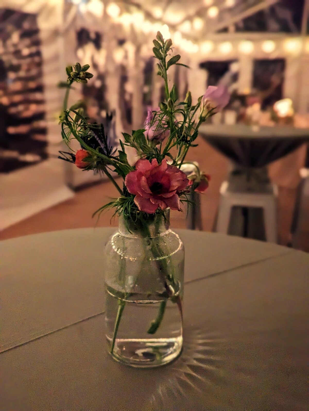 broadmoor corporate event bud vase