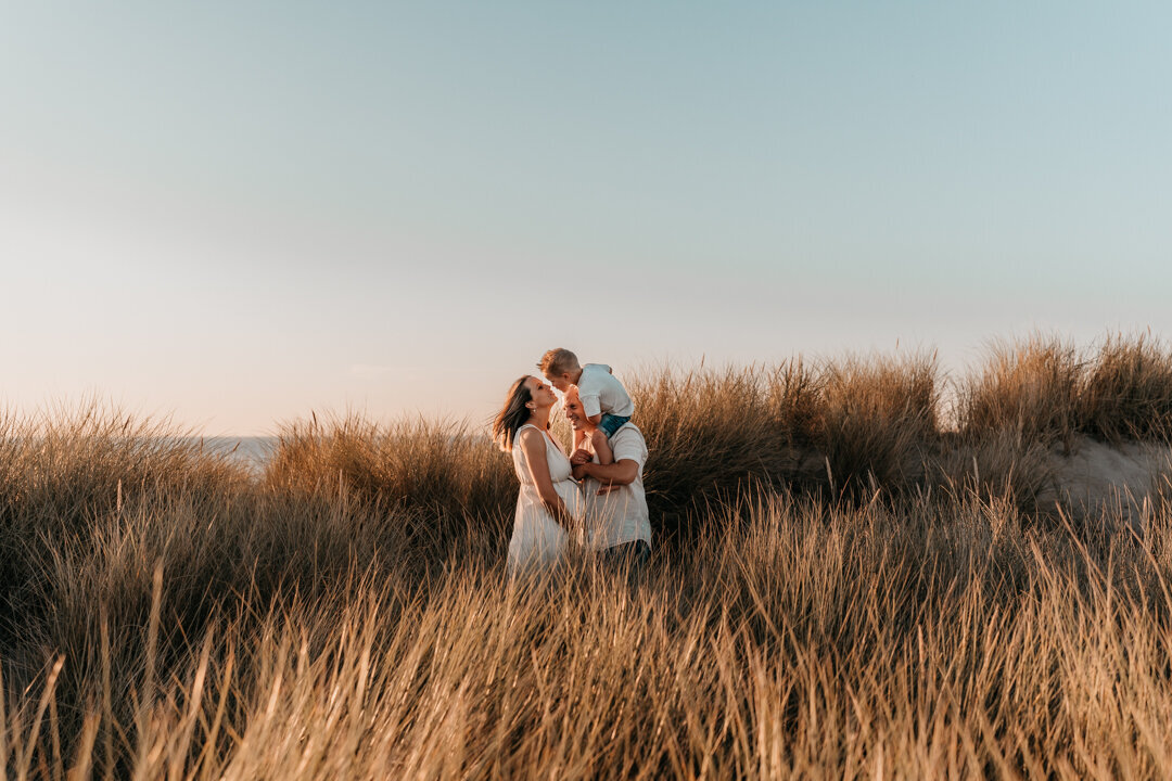 Fotoshoot strand zwangerschap-3