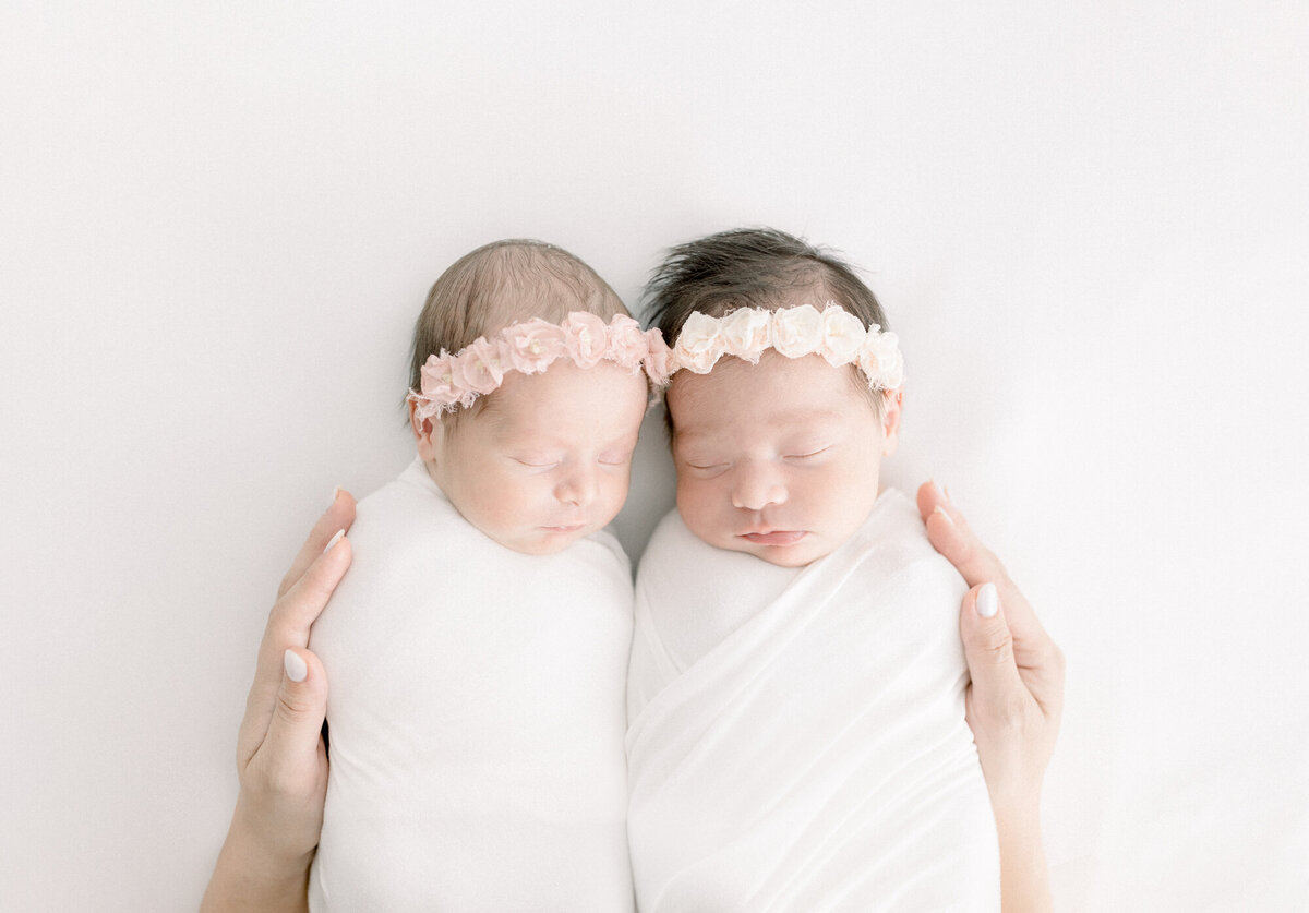 Las Vegas Studio Twin Newborn Photographer