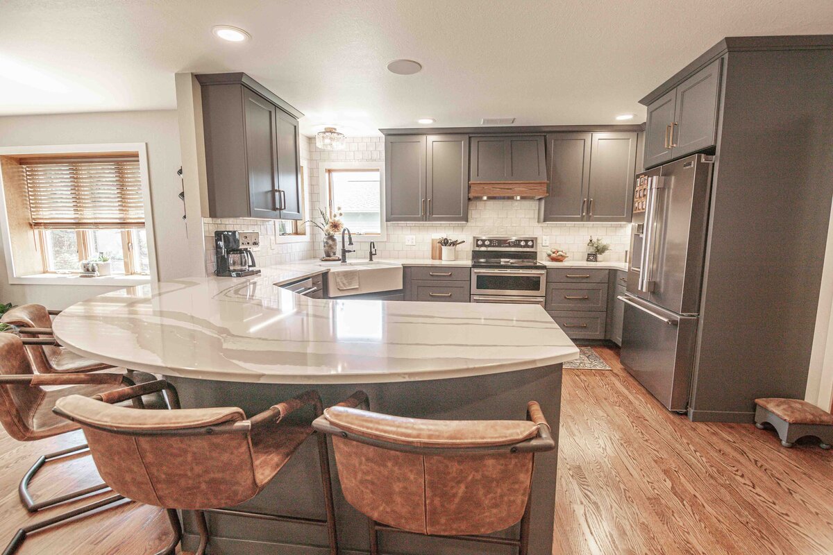 countertops in kitchen interior design