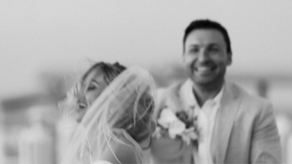 Joyful wedding moment at Casitas at Cheeca Lodge captured by Claudia Amalia Photography, a Miami and Florida Keys wedding photographer