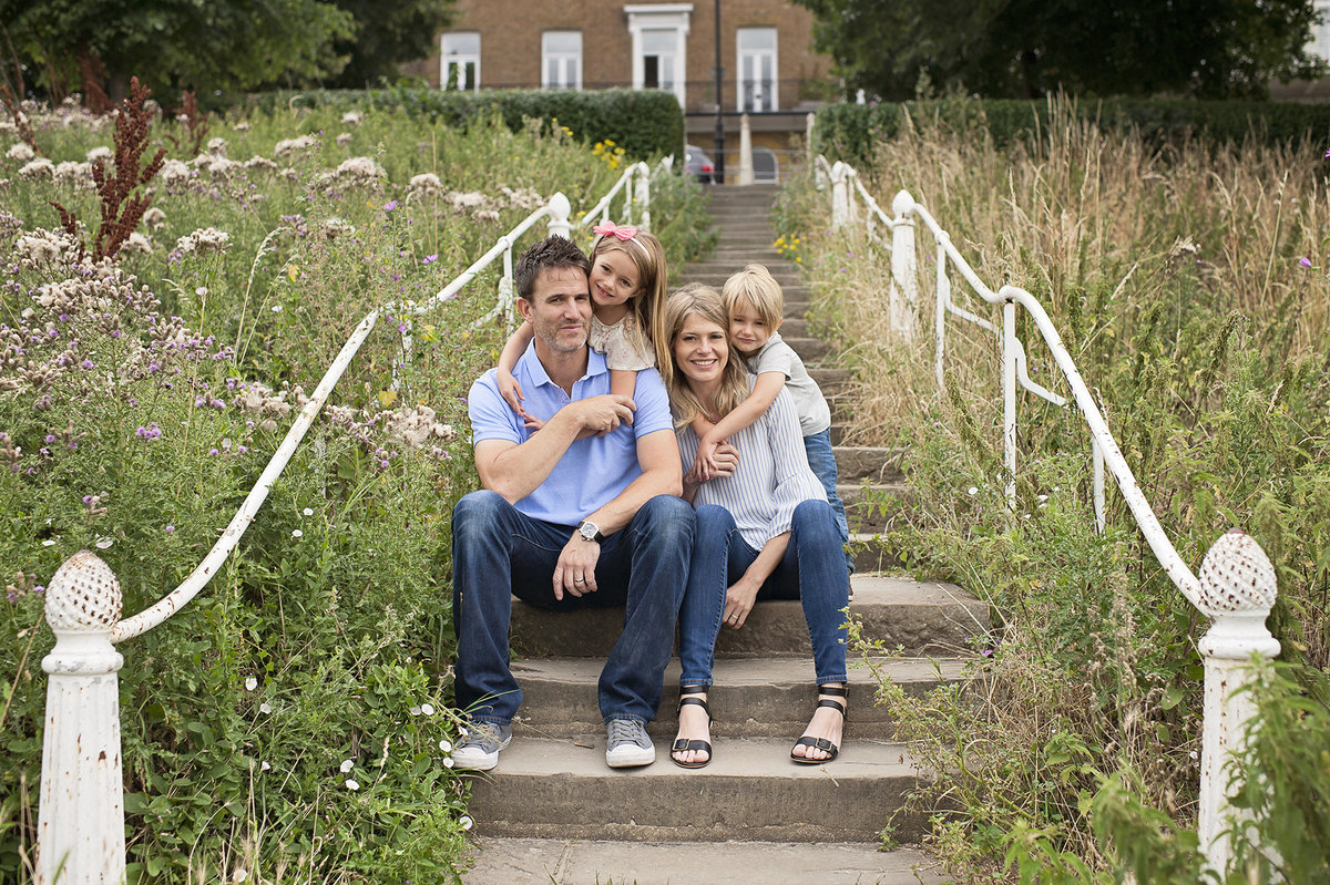 Family photo shoot in Richmond Hill, Surrey