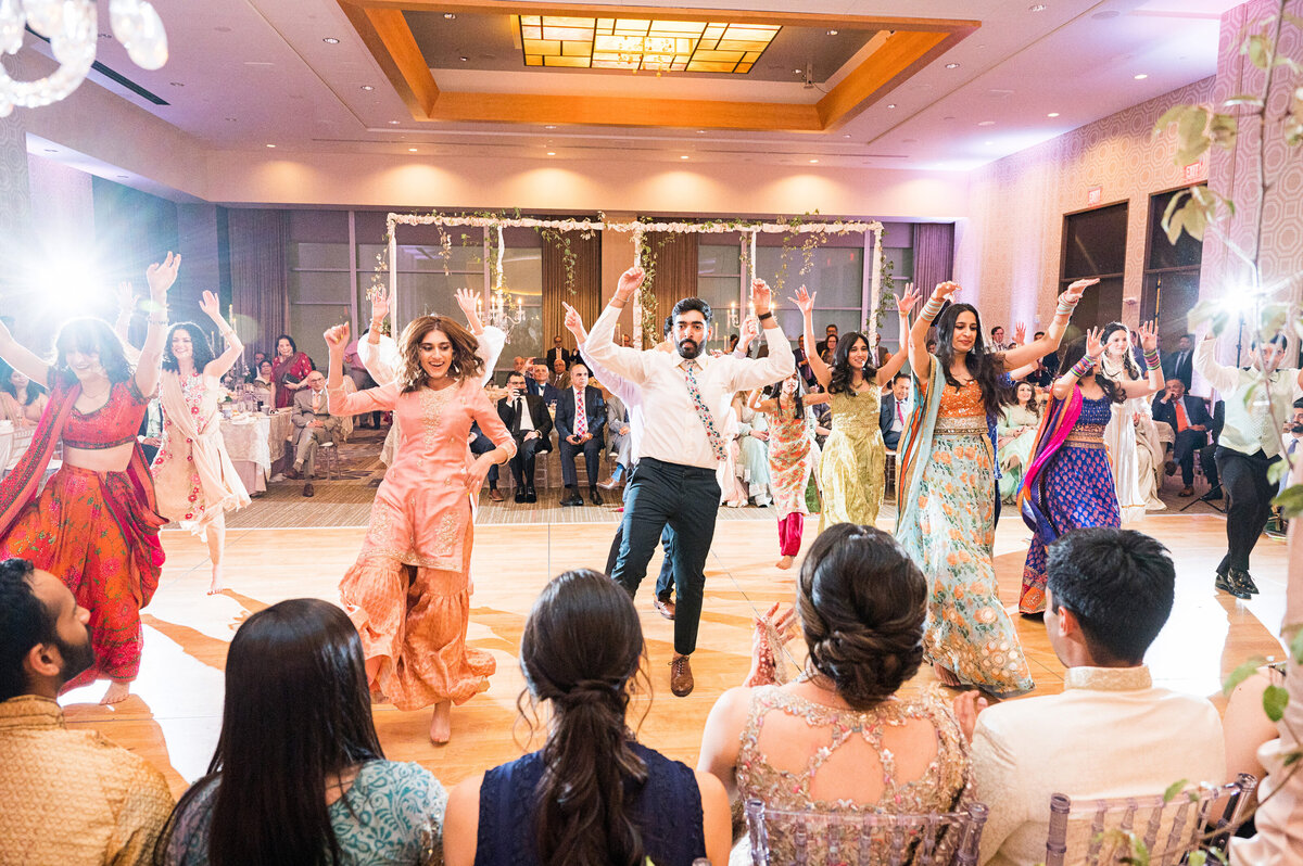fun pittsburgh wedding reception at the fairmont hotel pittsburgh