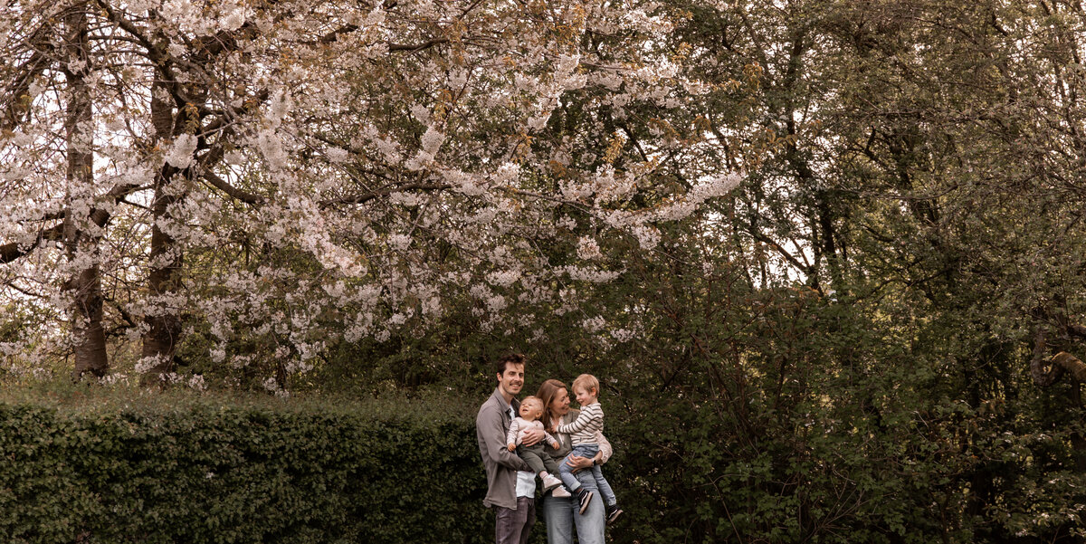 familiefotografie, familiefotograaf, bloesem, gezin, gezinsfotograaf, gezinsfotograaf, gezinsfoto's, gezinsfoto