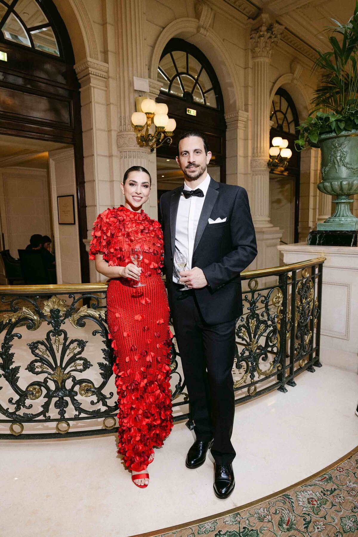 extravagant wedding in paris france 71